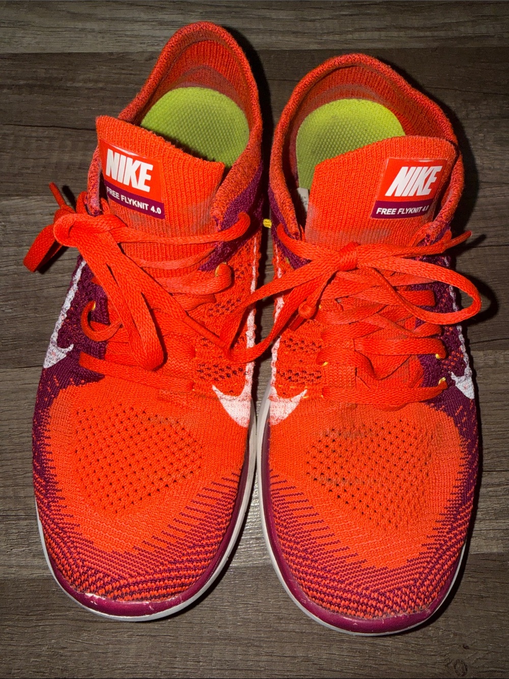 Nike Free 4.0 Flyknit Women's Running Sneakers - 8.5 - Picture 2 of 10